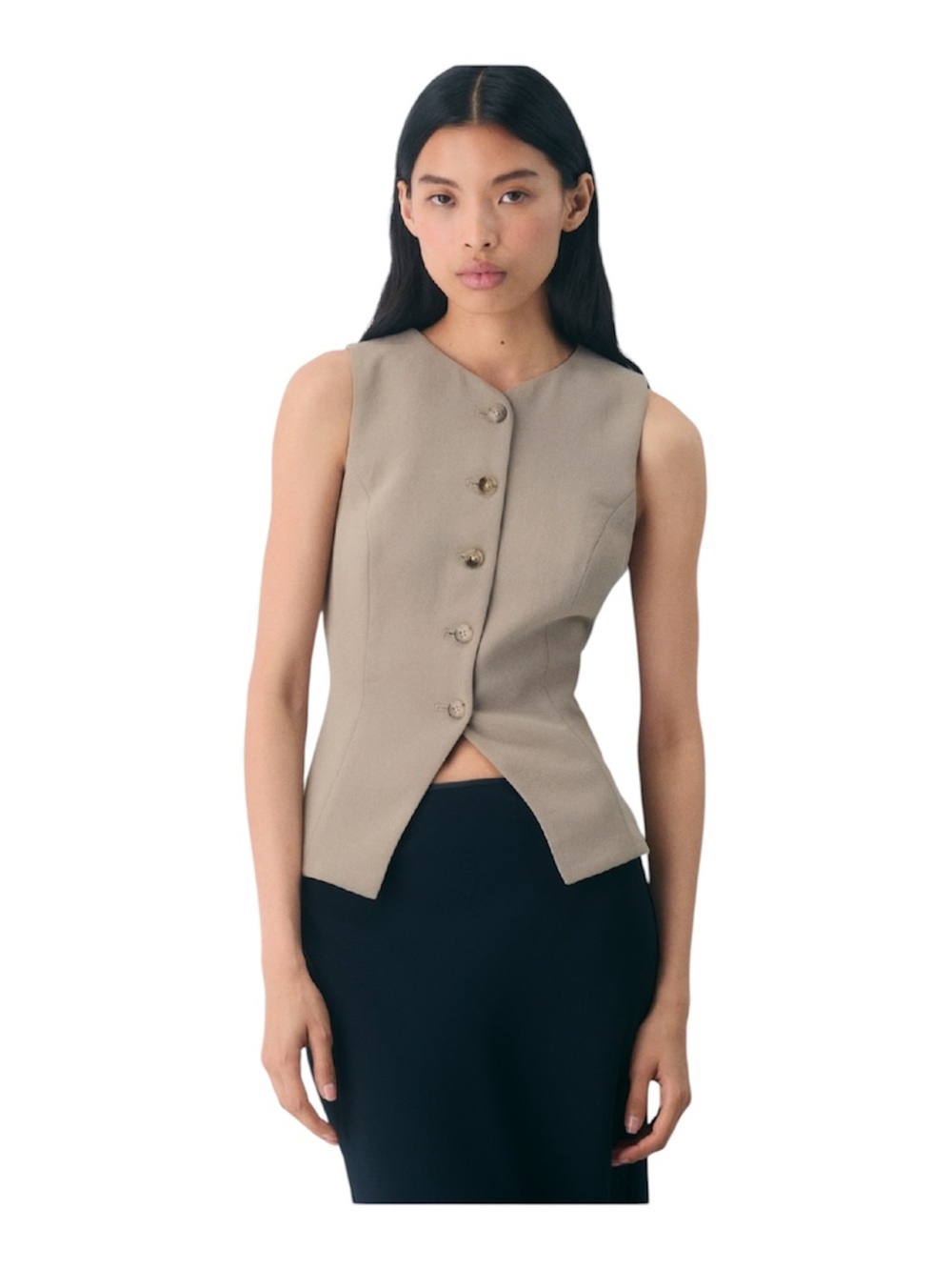 Wilfred Aritzia Regal Vest Wool Blend Size 6